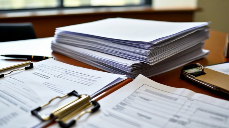 Bank regulatory examination preparation showing document evidence request management workflow with compliance tracking dashboard